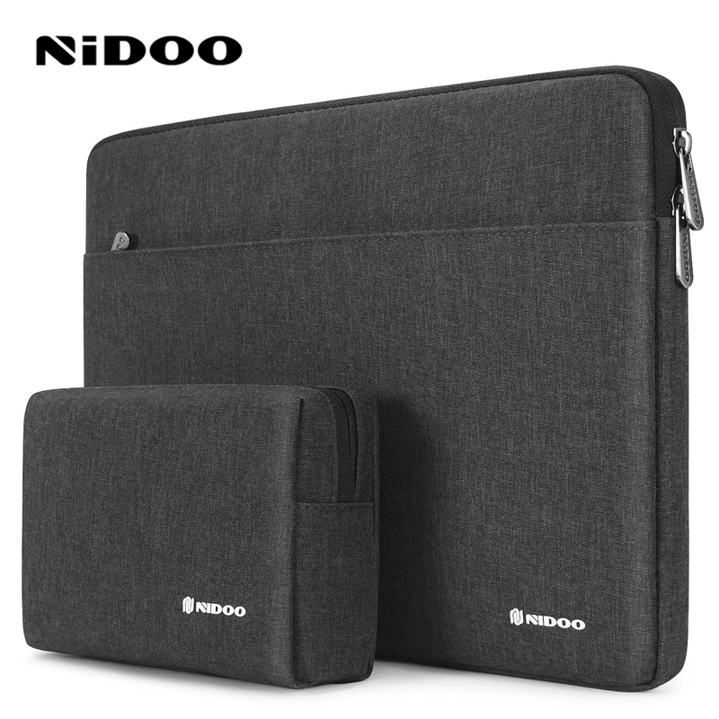 Laptop Accessories Organizer Bag - NIDOO Wasserdichte Laptop-Hülle, 13 14 15,6