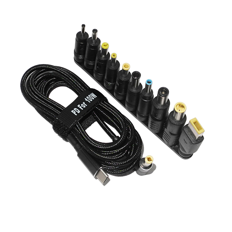 Laptop Lock Cable - 100w Typ C DC Netzteil Buchse