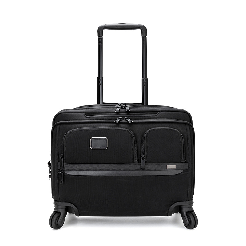 Laptop Accessories Organizer Bag - 18-Zoll-Reisekoffer Rollgepäck Business Boarding Laptoptasche Oxford-Stoff