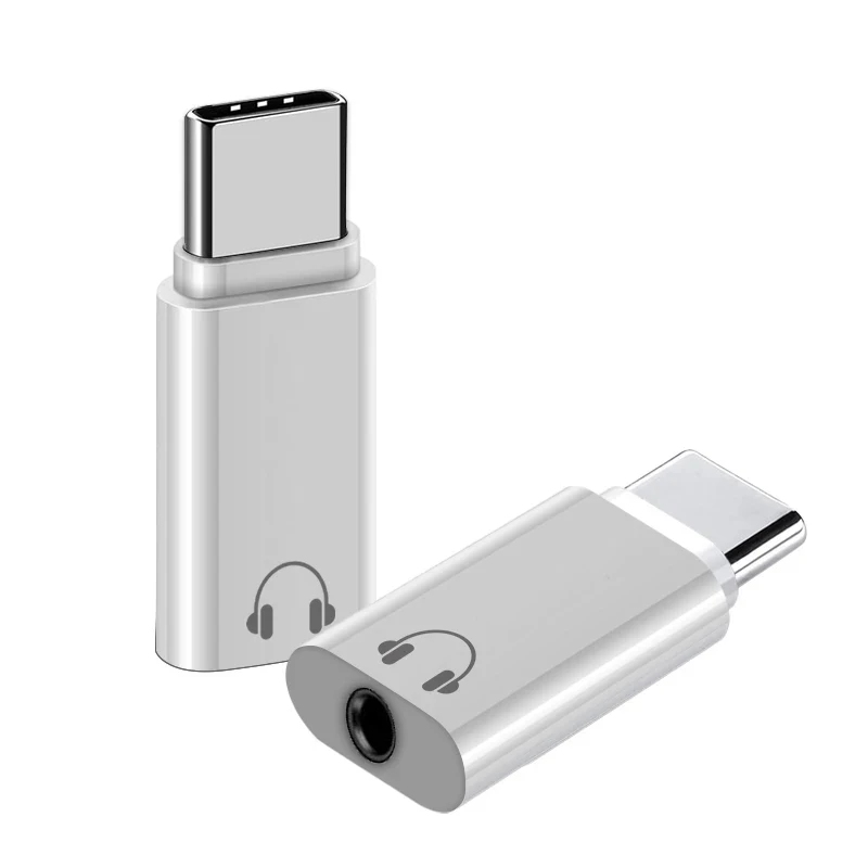 Laptop Ergonomic Accessories - 1-4 Stück Typ-C-Adapter, Typ-C-Stecker auf 3,5-mm-Buchse-Adapter