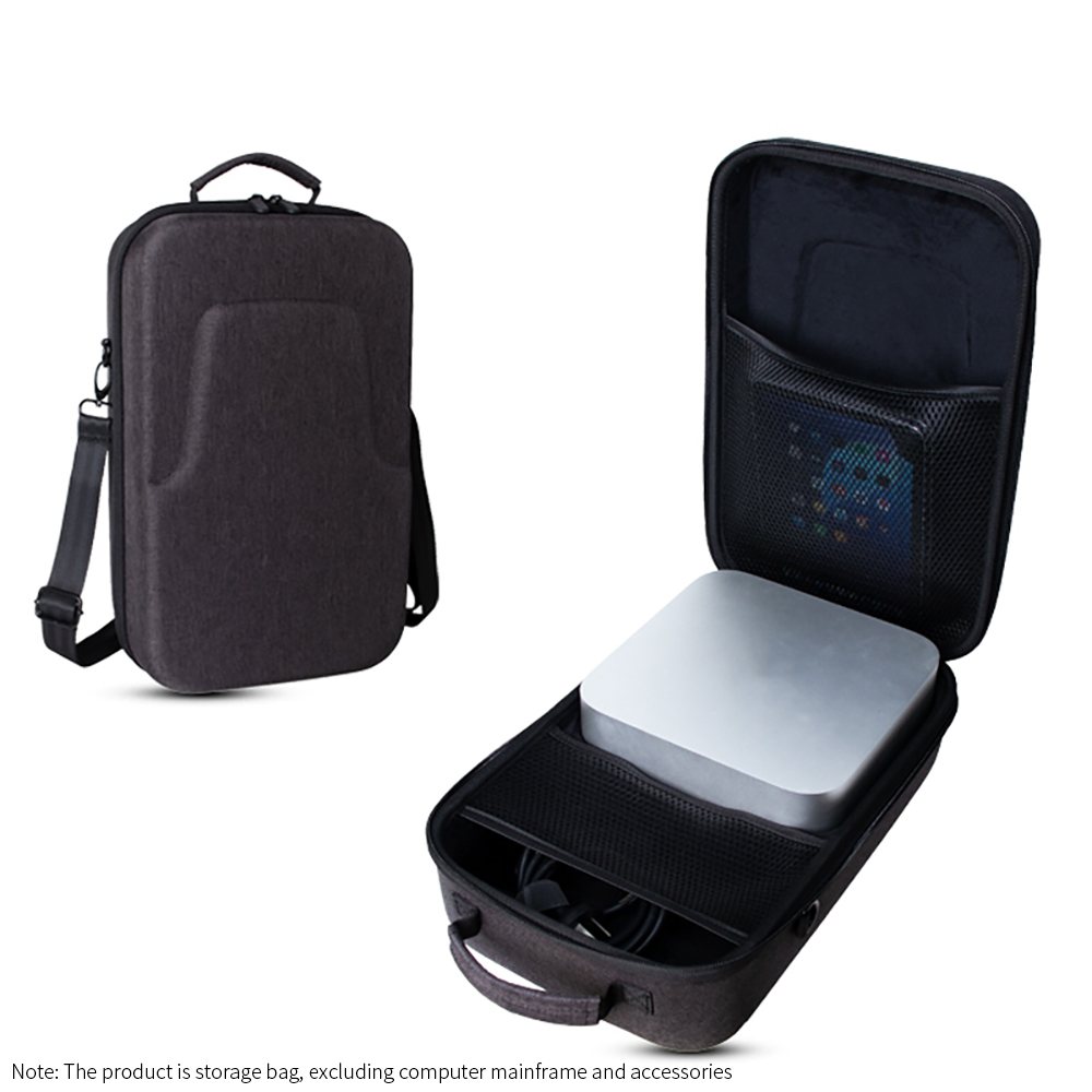 Laptop Accessories Organizer Bag - Harte EVA-Aufbewahrungstasche für Apple Mac Studio