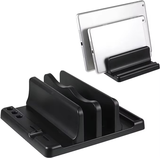 Laptop Ergonomic Accessories - Büro-Laptopständer aus ABS-Kunststoff, vertikal, spart Platz