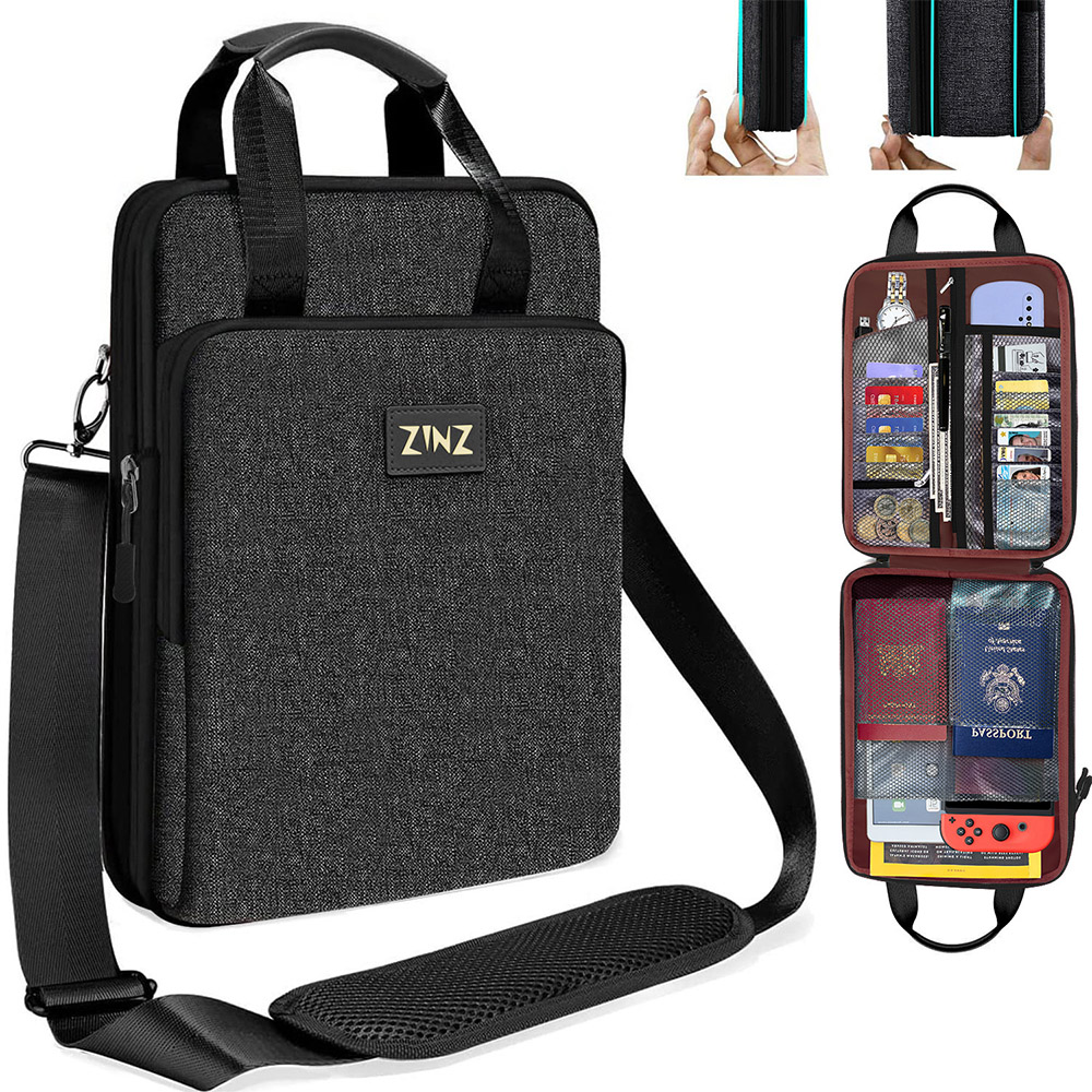 Laptop Accessories Organizer Bag - 1/2-13 Zoll Laptop-Umhängetasche mit variabler Kapazität