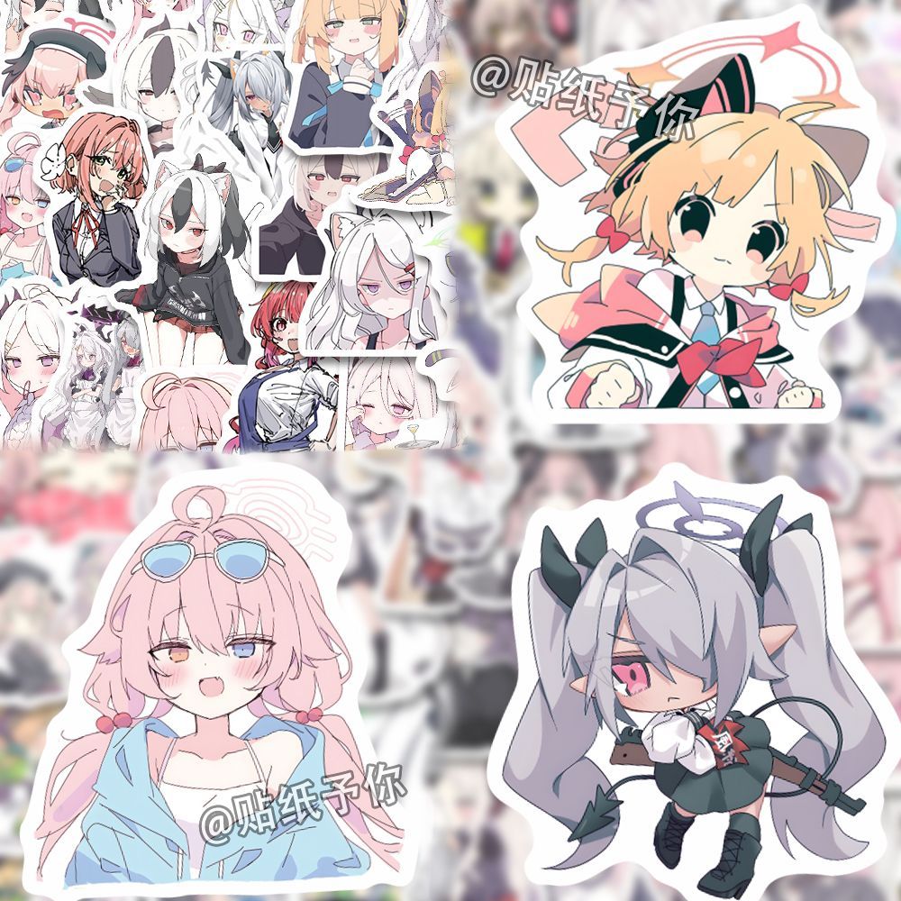 Laptop Accessories Girls - 110 Stück Anime blau Archiv Sorasaki