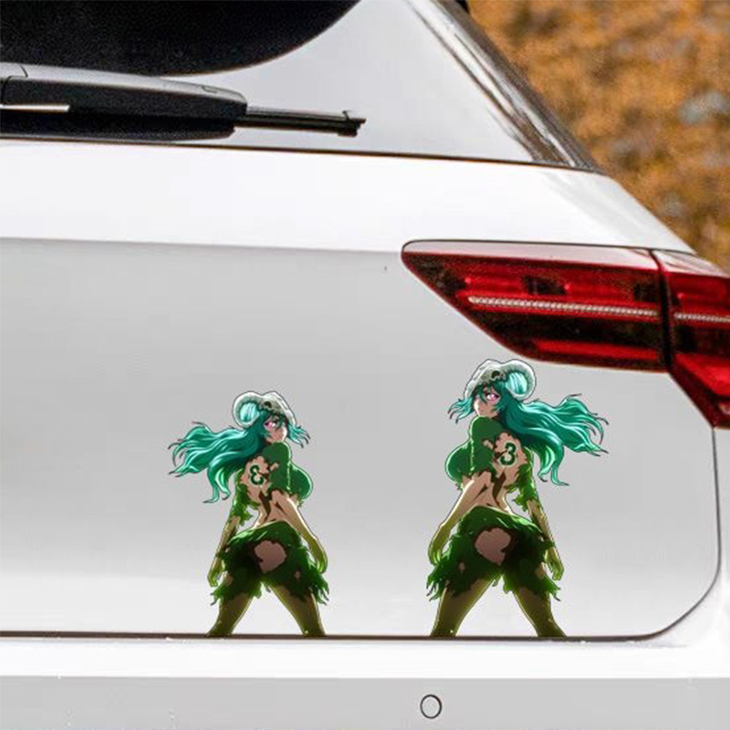 Laptop Accessories Girls - Auto-Aufkleber Bleach Niedliches Nelliel Anime-Mädchen Dekor-Aufkleber