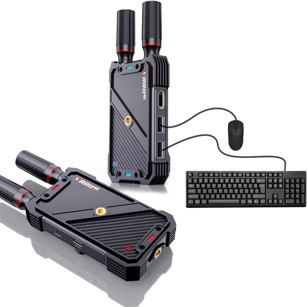 Laptop Ergonomic Accessories - VRRIIS WL082K 400 m Wireless HDMI