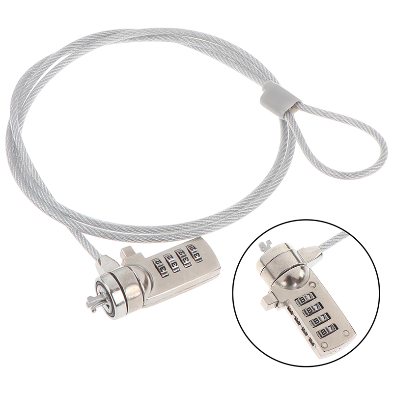 4-stelliges Sicherheitspasswor – Laptop Lock Cable Bewertung und Preis