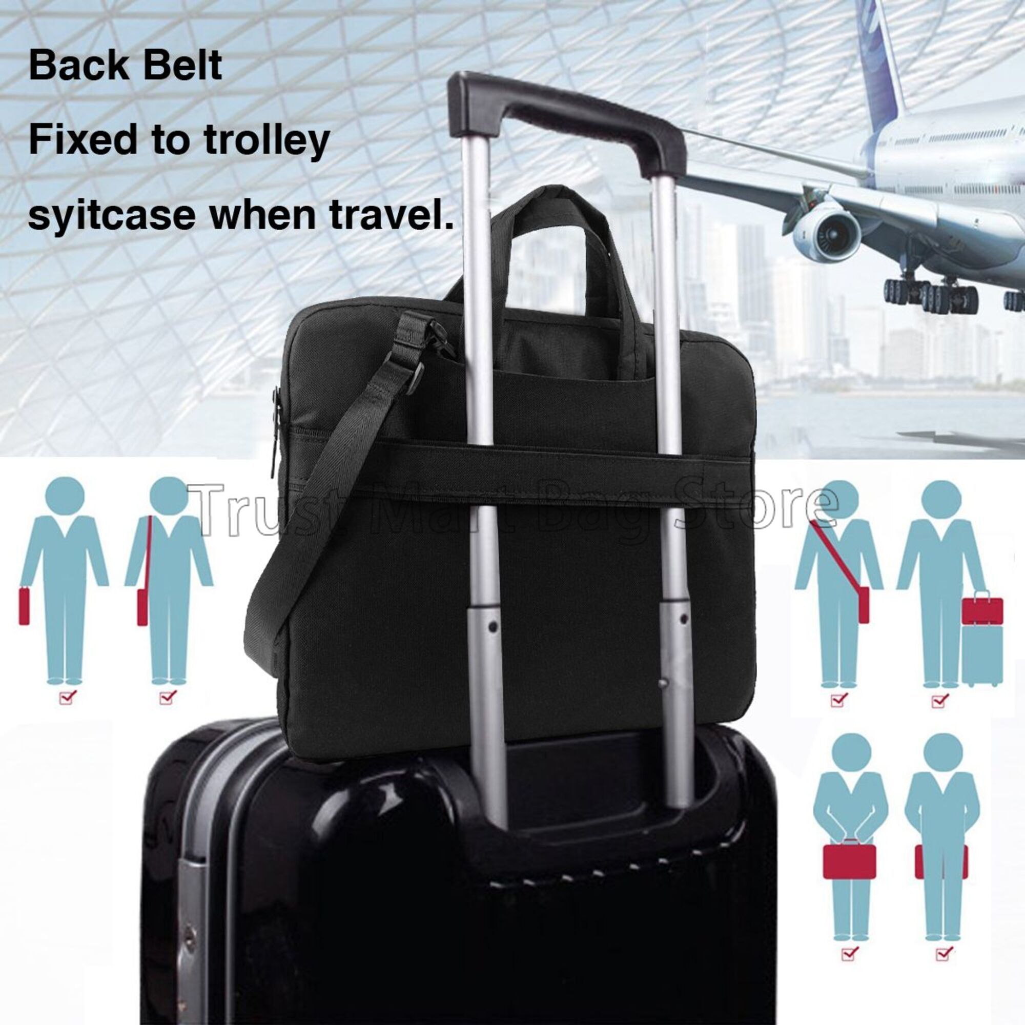 Niedliche Dackel drucken Lapto – Laptop Accessories Organizer Bag Bewertung und Preis