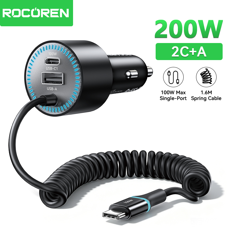 Rocoren 200W Autoladegerät Sch – Laptop Lock Cable Bewertung und Preis
