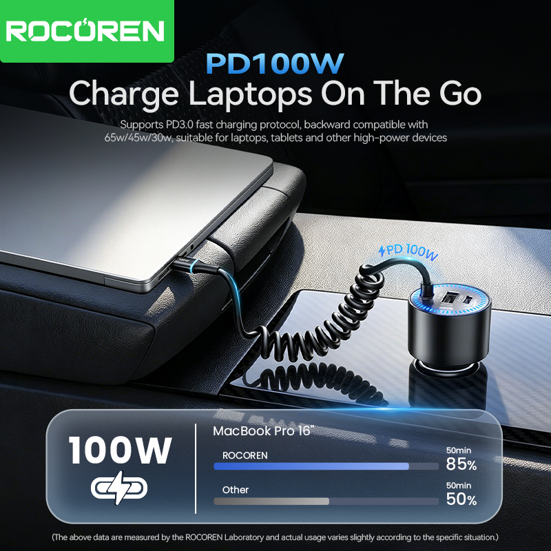 Rocoren 200W Autoladegerät Sch – Laptop Lock Cable Bewertung und Preis
