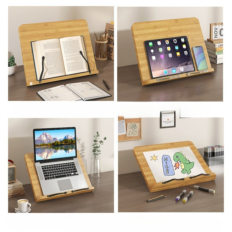 Hölzerner Leseständer, Multifu – Laptop Ergonomic Accessories Bewertung und Preis
