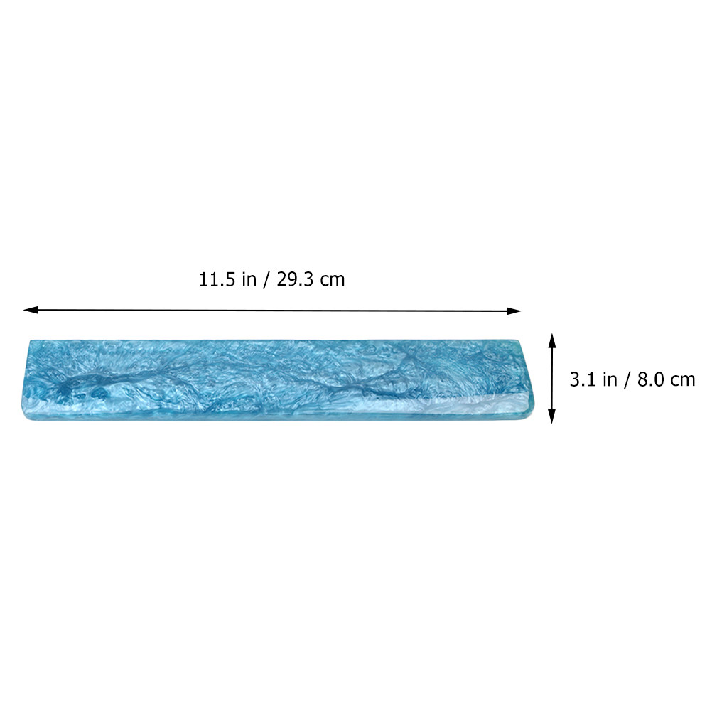 Blaues Epoxidharz-Tastatur-Han – Laptop Accessories For Wrist Support Bewertung und Preis