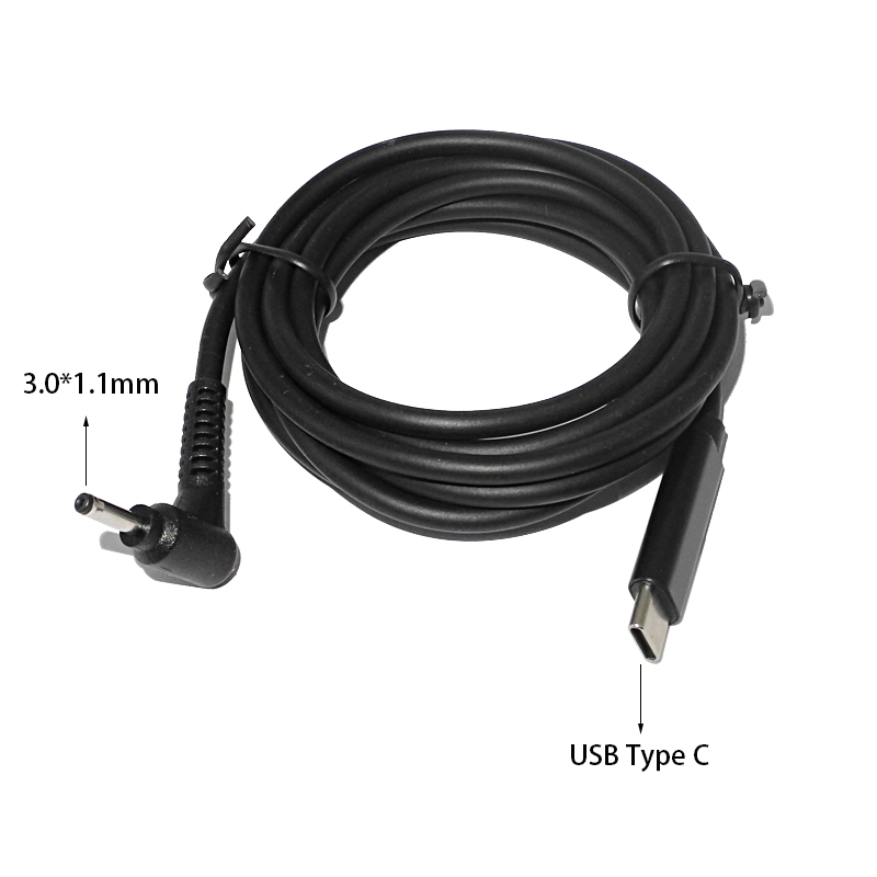 USB Typ C zu DC 3,0x1,1mm 3.0* – Laptop Lock Cable Bewertung und Preis