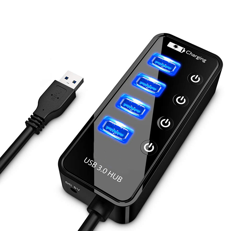 USB HUB 3.0 4 7-Port Smartphon – Laptop Lock Cable Bewertung und Preis