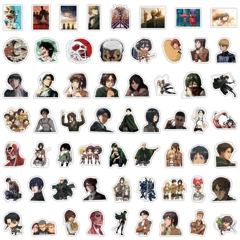 60 Stück Attack on Titan Anime – Laptop Accessories Wholesale Bewertung und Preis