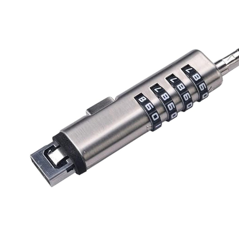 Kompaktes USB-Computerschloss  – Laptop Lock Cable Bewertung und Preis